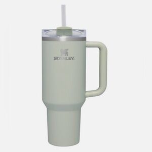 Sage Green Stanley 40 oz Travel Cup with Handle
